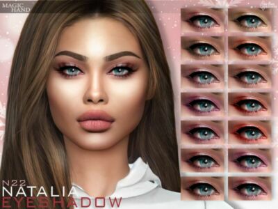 Natalia Eyeshadow N22 By Magichand Sims 4 CC