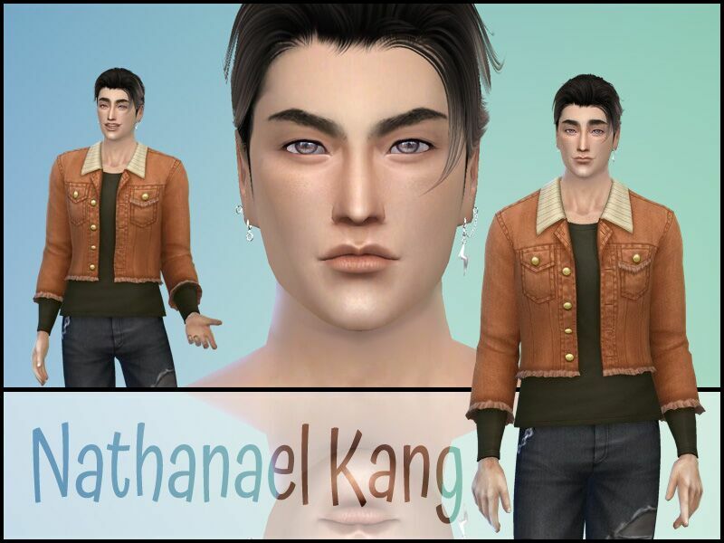 Nathanael Kang By Fransyung Sims 4 CC