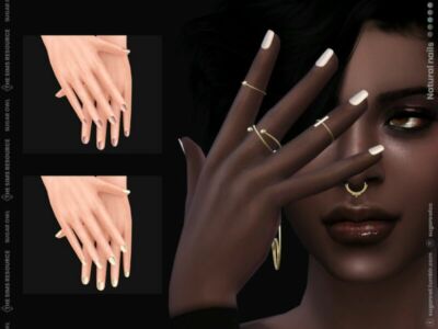 Natural Nails Sims 4 CC