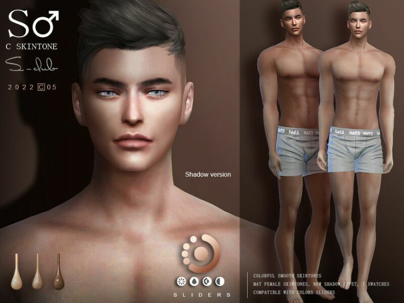 sims 4 cc naturel male skintones by s club 2