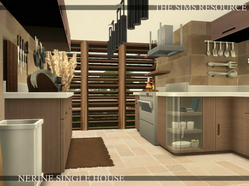 sims 4 cc nerine single house nocc by simzmora 7