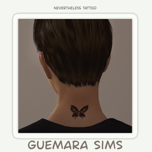 Nevertheless Tattoo Sims 4 CC