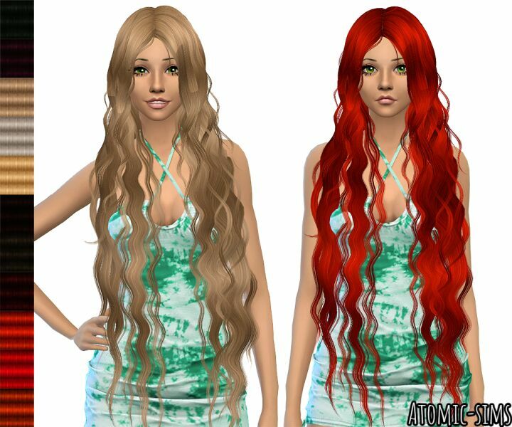 Newsea J140 Siren Forest Retexture By Atomic-Sims Sims 4 CC