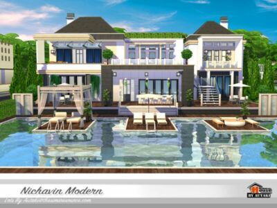 Nichavin Modern Nocc By Autaki Sims 4 CC