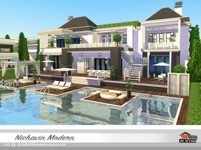 sims 4 cc nichavin modern nocc by autaki 2