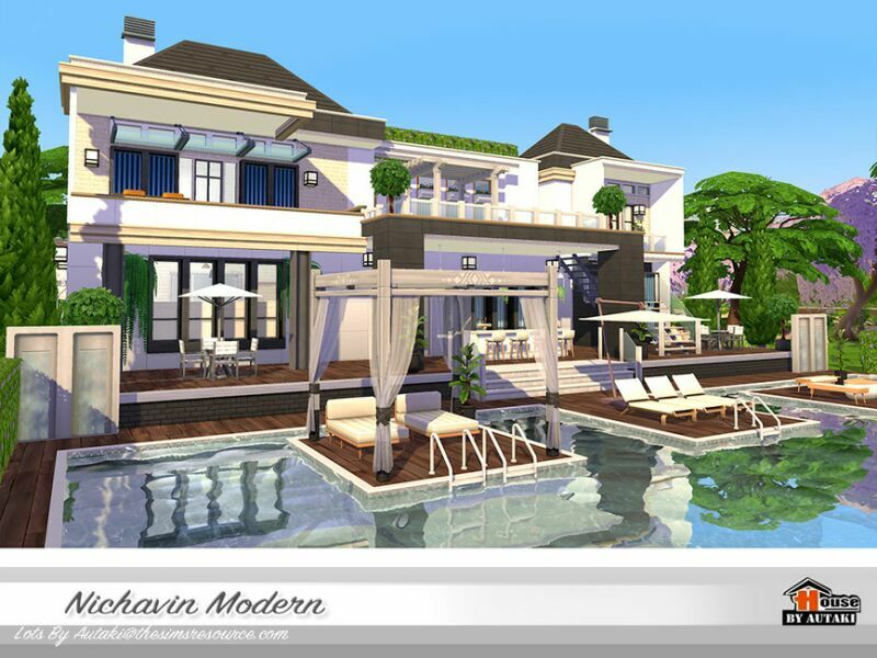 sims 4 cc nichavin modern nocc by autaki 3