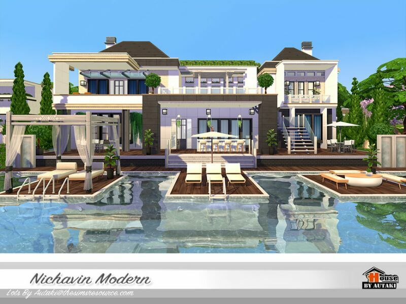 sims 4 cc nichavin modern nocc by autaki 4