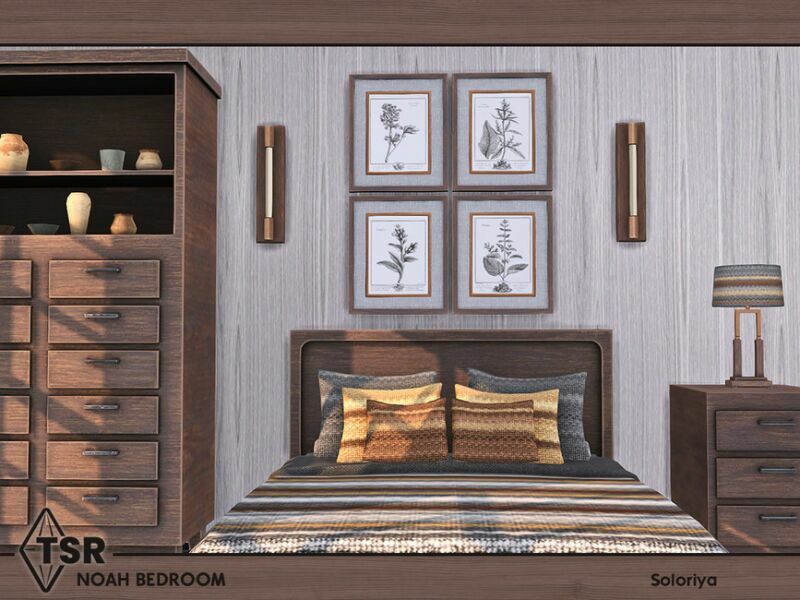 sims 4 cc noah bedroom by soloriya 3