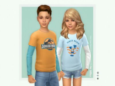 Noah Shirt By Lillka Sims 4 CC