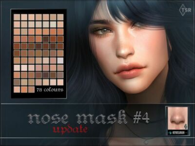 Nose Mask 04 Update For SIM Creators By Remussirion Sims 4 CC