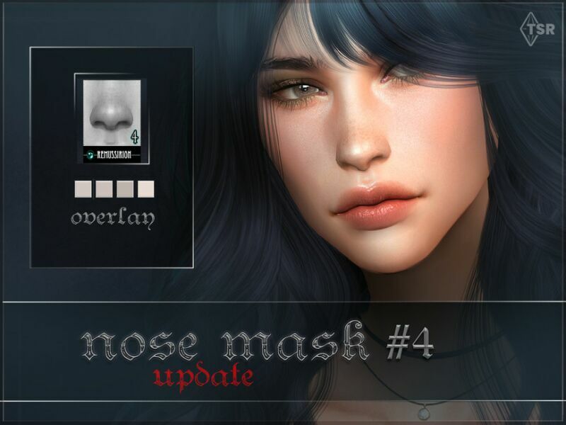 sims 4 cc nose mask 04 update for sim creators by remussirion 3