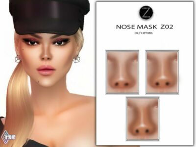 Nose Mask Z02 By Zenx Sims 4 CC