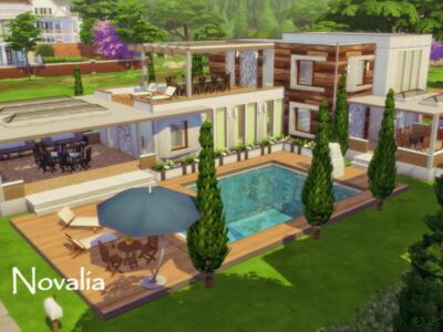 Novalia | NO CC By Genkaiharetsu Sims 4 CC