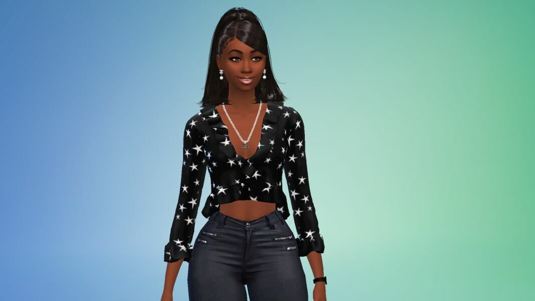 sims 4 cc nurse rashida andrea carter curvesrn body preset by vtk 6