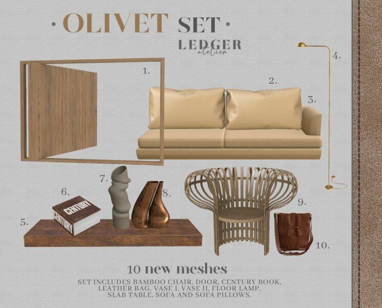 Olivet SET Sims 4 CC