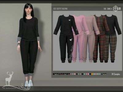 Outfit Hauyna By Dansimsfantasy Sims 4 CC