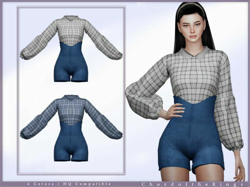 Outfit NO.09 By Chordoftherings Sims 4 CC