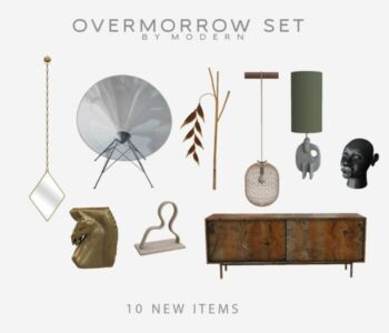 Overmorrow SET By Modern Sims 4 CC