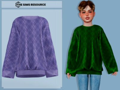 Oversize Hoddie By Couquett Sims 4 CC