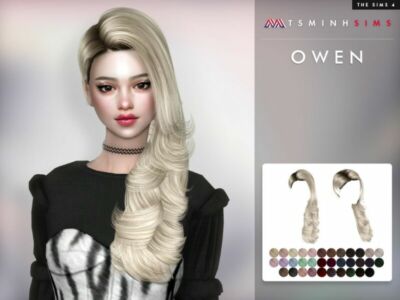 Owen Hair By Tsminhsims Sims 4 CC