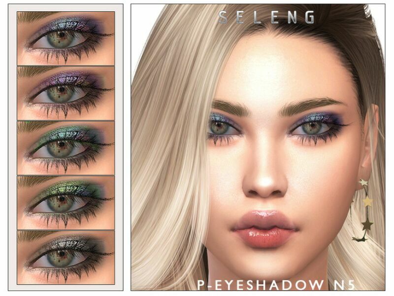 P-Eyeshadow N5 [Patreon] By Seleng Sims 4 CC