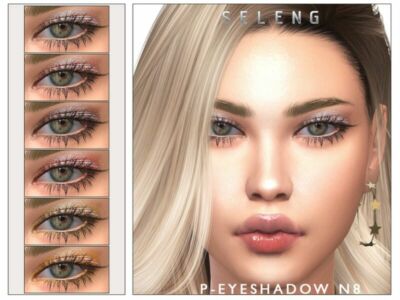 P-Eyeshadow N8 [Patreon] By Seleng Sims 4 CC