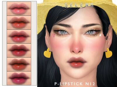 P-Lipstick N12 [Patreon] By Seleng Sims 4 CC