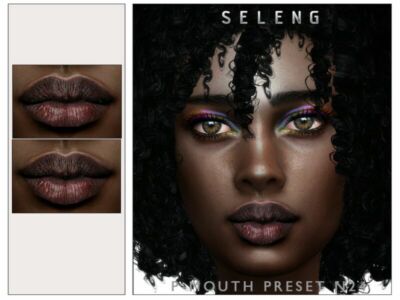 P-Mouth Preset N24 [Patreon] By Seleng Sims 4 CC