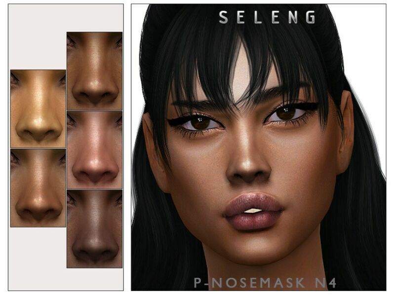 P-Nosemask N4 [Patreon] By Seleng Sims 4 CC