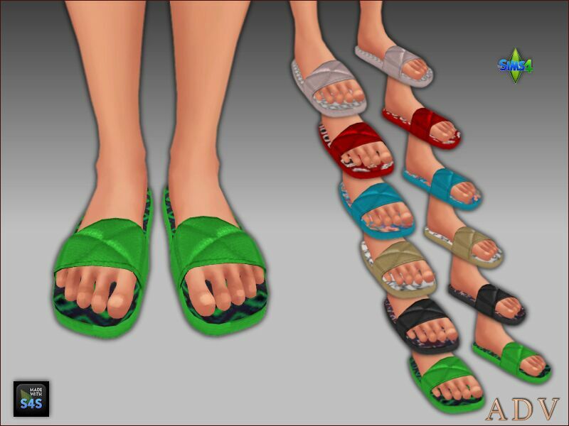 sims 4 cc pajamas and slippers for adults 4