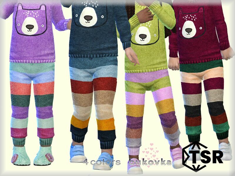 Pants Bear By Bukovka Sims 4 CC