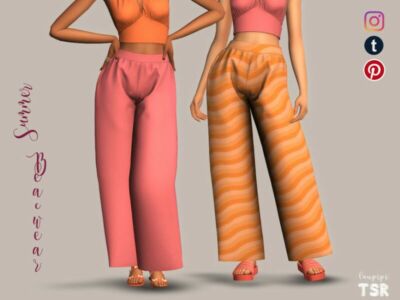 Pants – BT455 By Laupipi Sims 4 CC