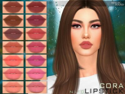 [Patreon] Cora Lipstick N110 By Magichand Sims 4 CC