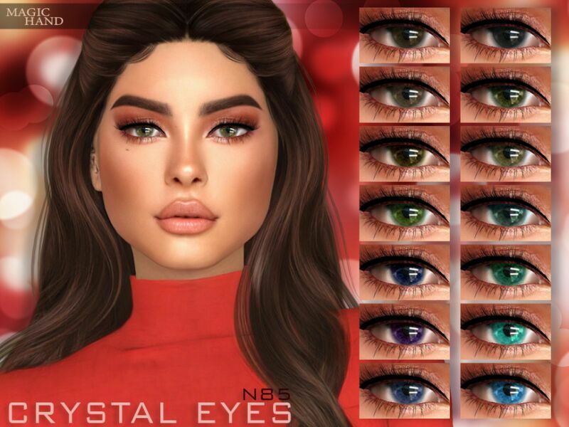 [Patreon] Crystal Eyes N85 By Magichand Sims 4 CC