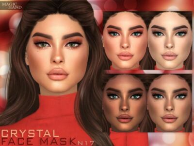 [Patreon] Crystal Face Mask N17 By Magichand Sims 4 CC