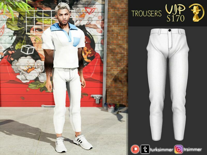 [Patreon] (Early Access) Trousers S170 By Turksimmer Sims 4 CC