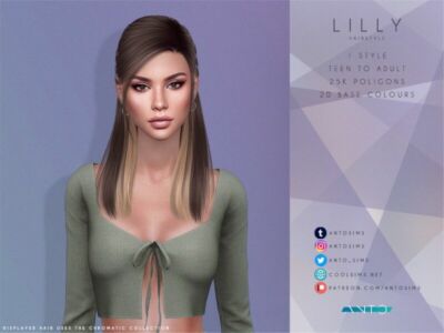 [Patreon] Lilly By Anto Sims 4 CC