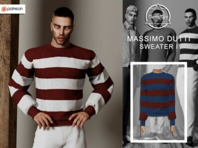[Patreon] Massimo Dutti Collection – Sweater I By Camuflaje Sims 4 CC ...