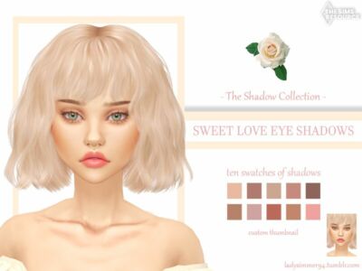 [Patreon] Sweet Love EYE Shadows By Ladysimmer94 Sims 4 CC