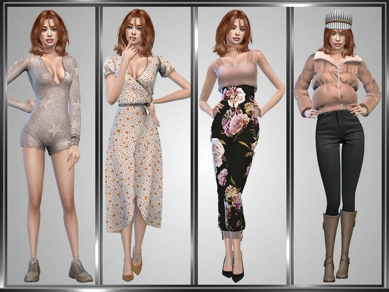 sims 4 cc patricia poulain by trasras 2