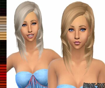 Peggyzone Hair 8021 Conversion By Atomic-Sims Sims 4 CC