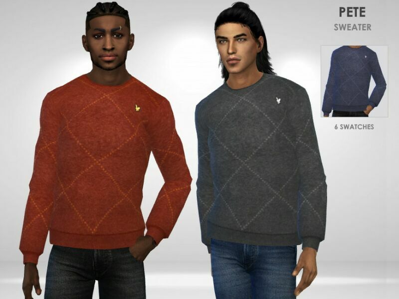 Pete Sweater By Puresim Sims 4 CC