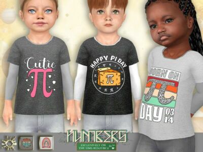 PI DAY TEE Sims 4 CC