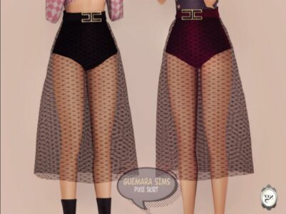 Pixie Skirt Sims 4 CC