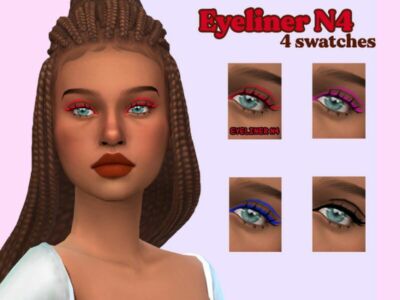 (Pixiemailen) Eyeliner N4 By Pixiemailen Sims 4 CC