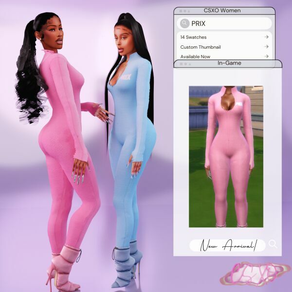 sims 4 cc prix catsuit 2