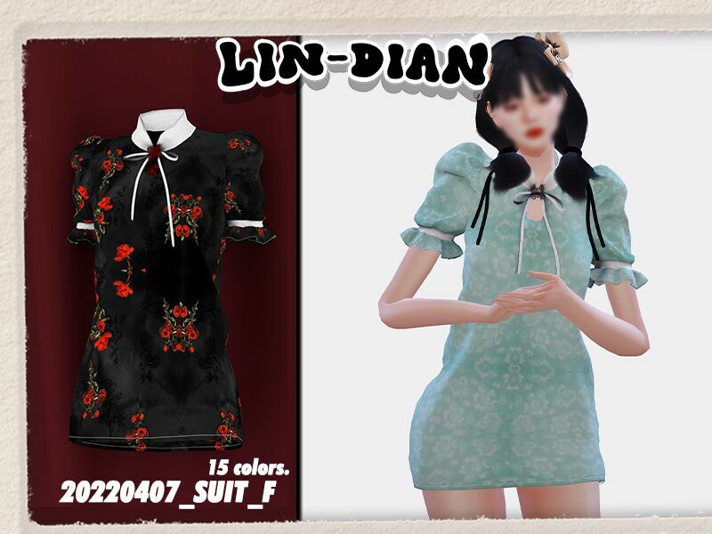 Qipao Sims 4 CC