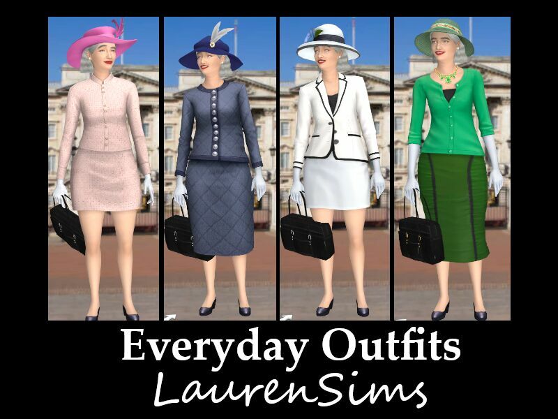 sims 4 cc queen elizabeth ii sim by laurensims 2