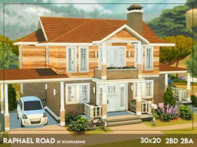 Raphael Road (NO CC) By Xogerardine Sims 4 CC