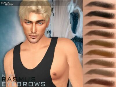 Rasmus Eyebrows N167 By Magichand Sims 4 CC